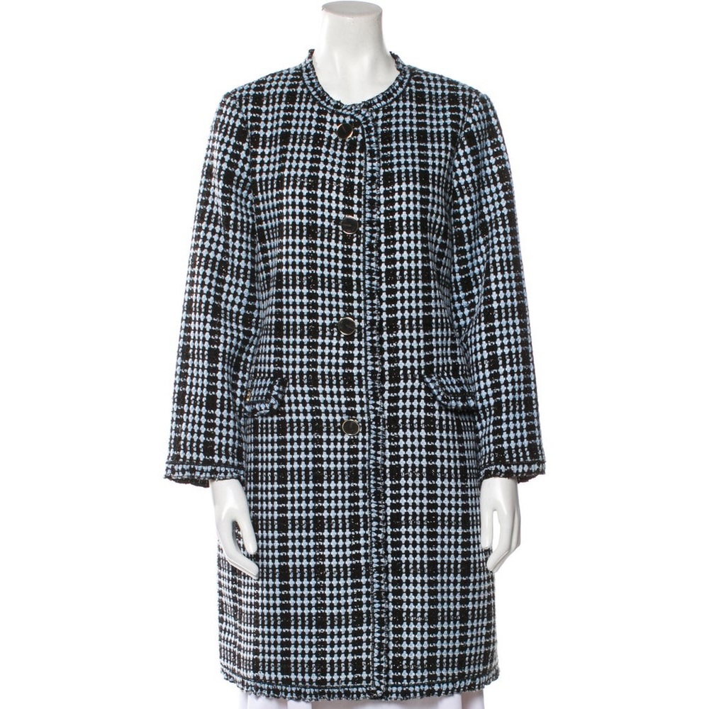 KATE SPADE NEW YORK Plaid Print Evening Jacket Size 12